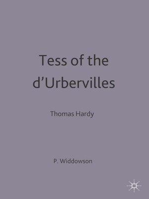 cover image of Tess of the d'Urbervilles